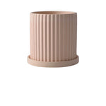 pots fleurs céramique moderne beige uni opaques 11x11x11cm 13x13x13cm 9x9x9cm succulentes