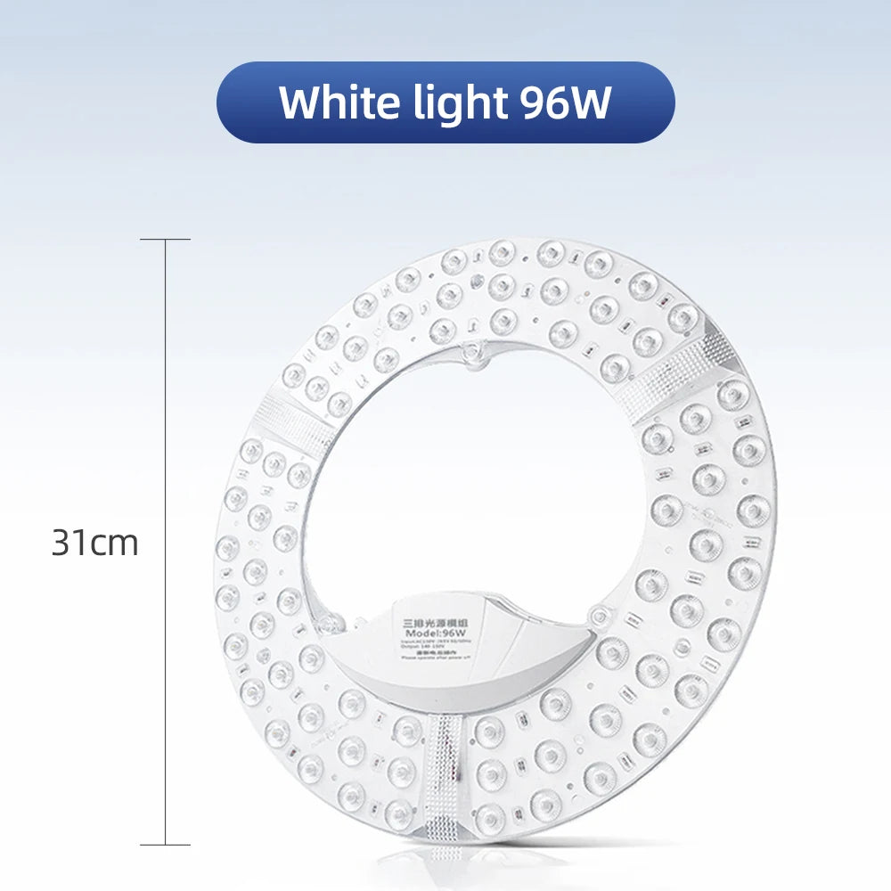 panneaux lumineux led module blanc moderne 120w 30w 48w dimmable 6500k