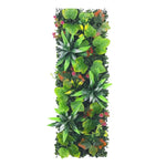panneau mural végétal artificiel décoration maison feuilles fleurs moderne naturel tapis eucalyptus sans arrosage