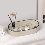 boîte mouchoirs simili cuir moderne blanc orange rangement pinceaux télécommande ciseaux ruban adhésif