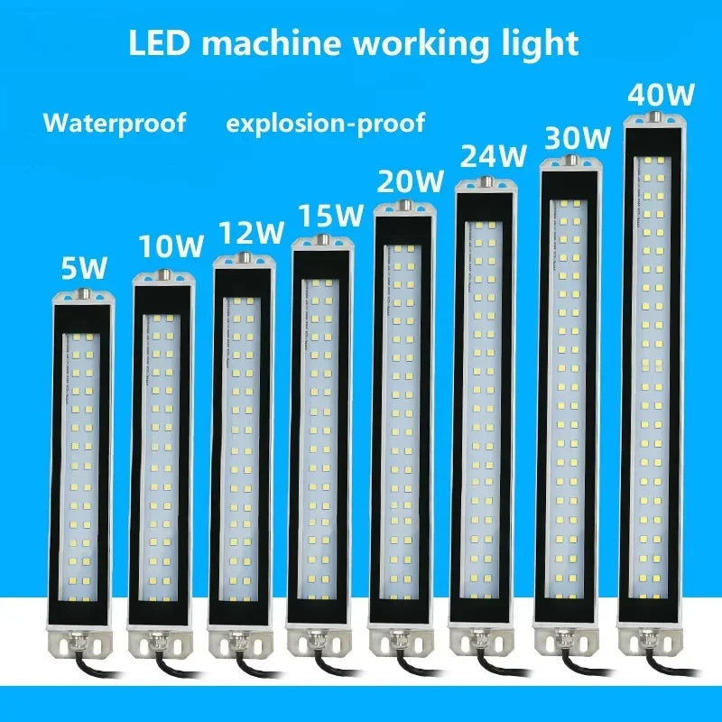 lampe led industrielle blanc certifiée ccc vde ul cnc étanche alu moderne 22cm 35cm