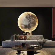 Applique murale LED Lune 3D pour chambre, salon et couloir - Éclairage décoratif moderne