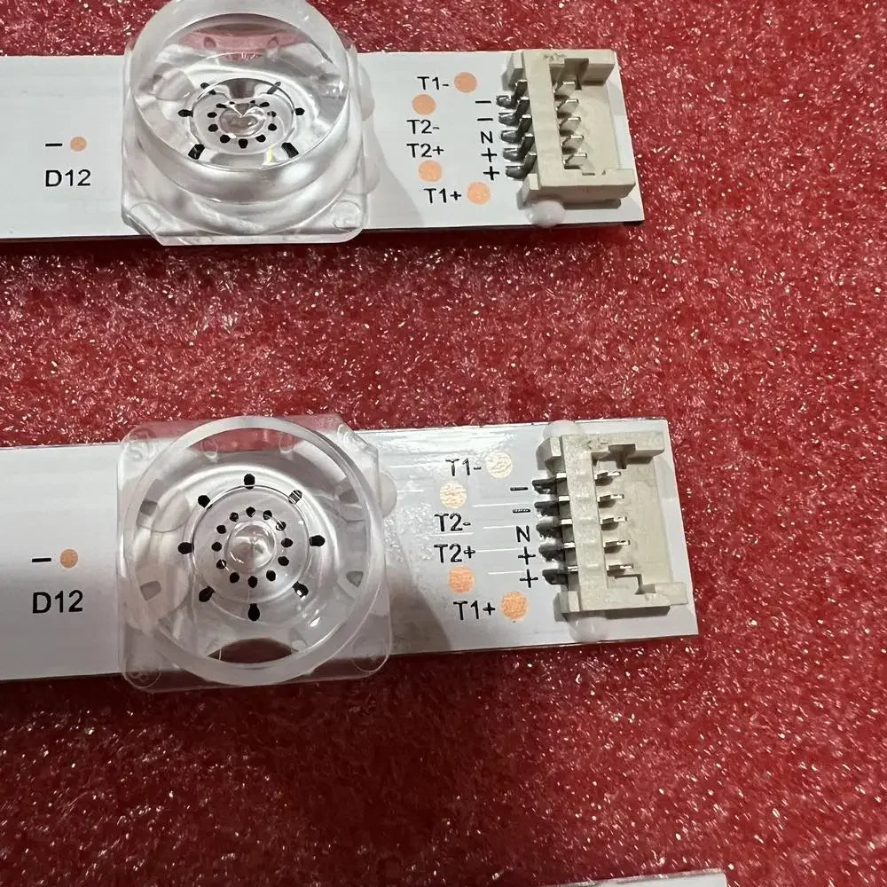 bande lumineuse led blanc moderne 12led 110cm lisse sans fixation connecteur électrique