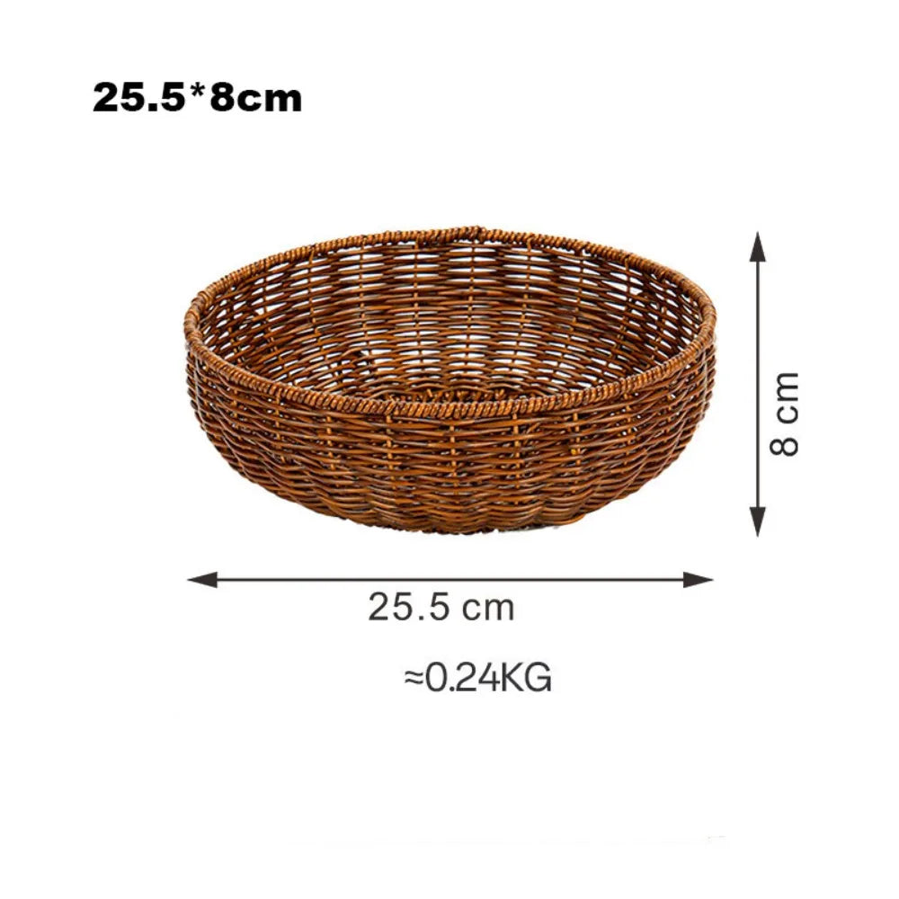 paniers osier tressés traditionnels empilables marron clair utilisation multiple respectueux environnement poignées osier