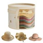 sac rangement transparent moderne chapeaux noir maille ceinture voyage plage