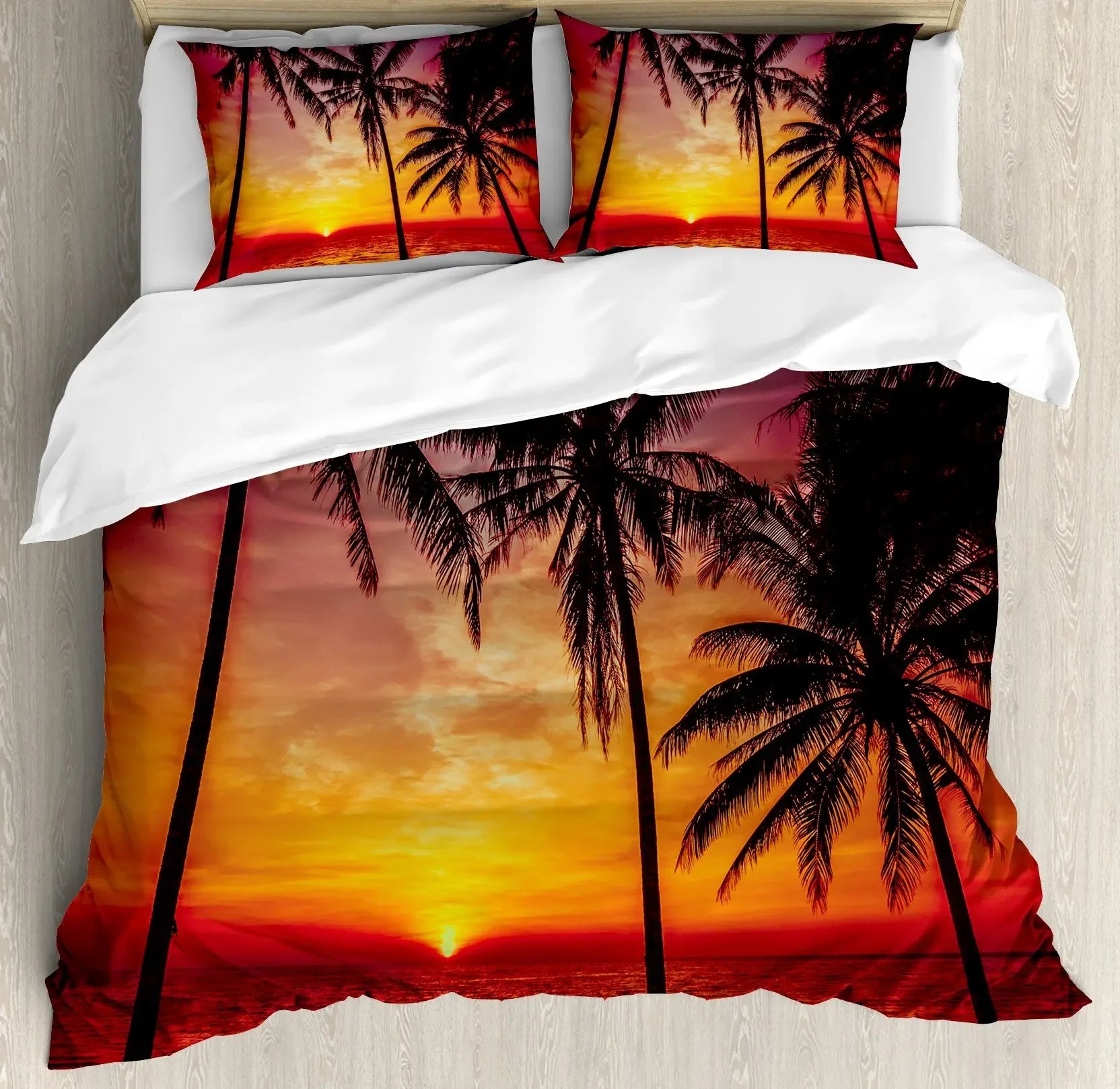 Housse de couette 3 pièces polyester doux