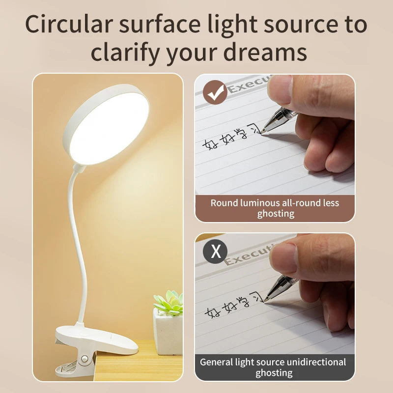 Lampe de lecture tactile avec variateur 3 modes