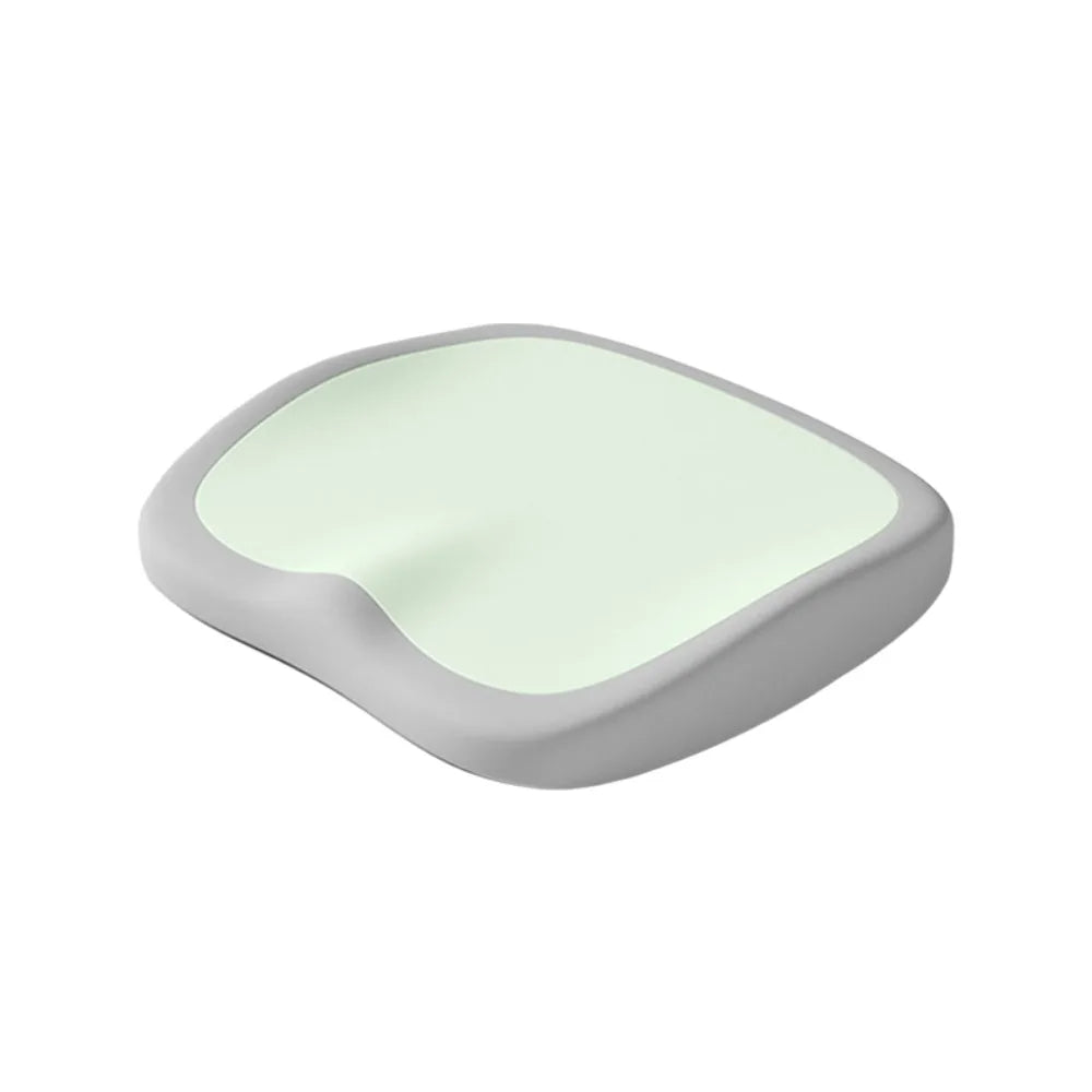 coussin siège ergonomique antidérapant doux respirant moderne adhesive gris vert pastel