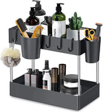 rangement sous évier noir moderne niveaux clips antislip pads tubes support