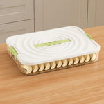 boîte rangement transparente réutilisable qualité alimentaire plastique moderne pratique poignées couvercle blanc beige