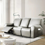 canapé relax housse simili cuir noir marron gris moderne lavable machine simple printemps été