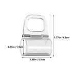 clips rideau transparents moderne sans fil plastique poignées levier sans motif accessoire store