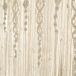 rideau macramé boho chic beige clair franges décoration murale chambre salon