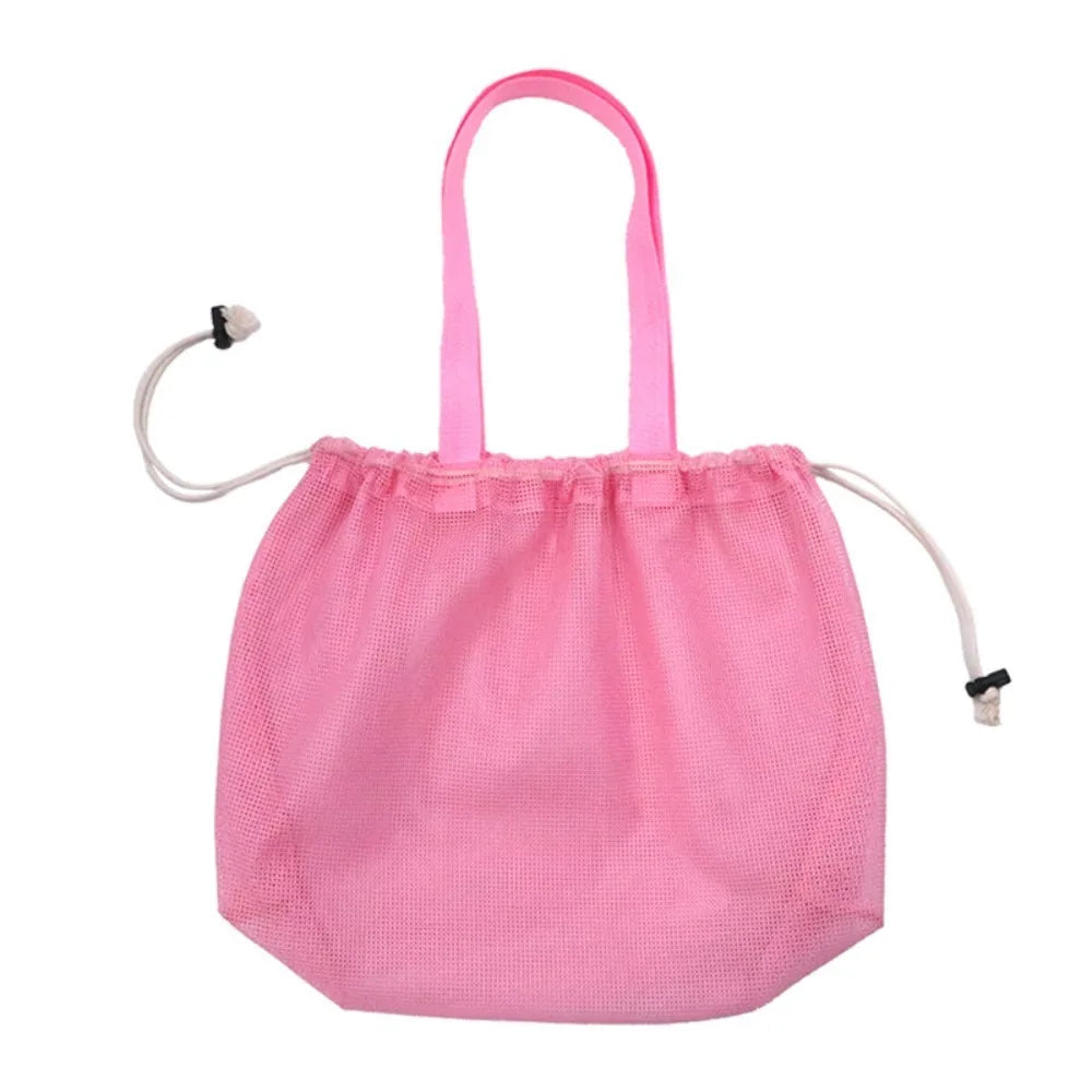 sac rangement polyestère pliable transparent voyage plage organisation jouets salle bain