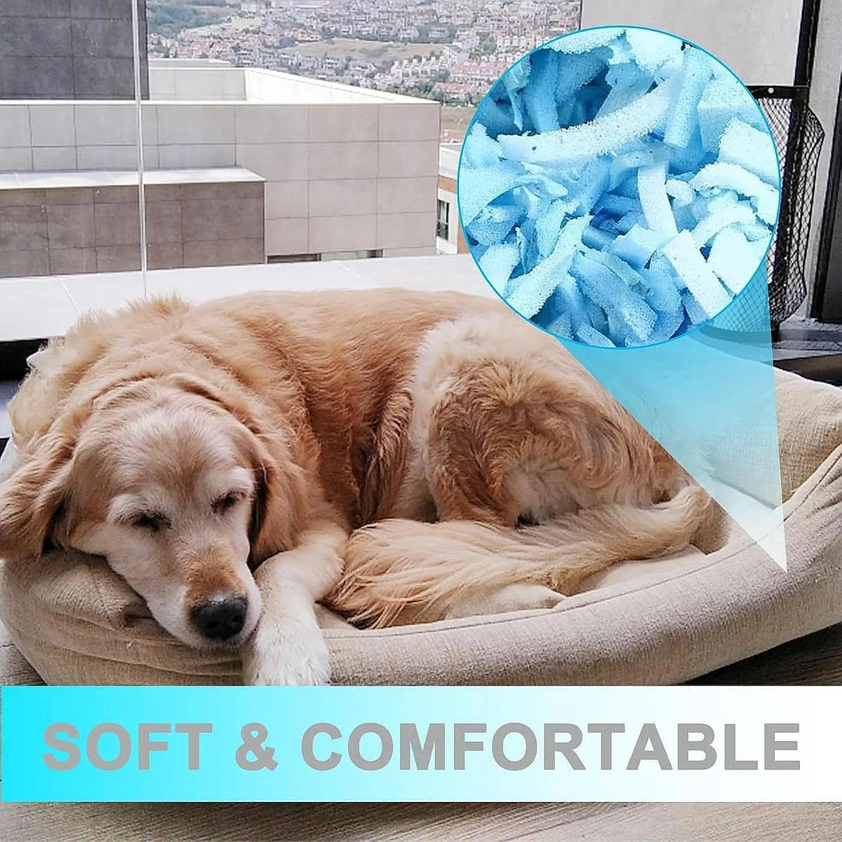 remplissage mousse mémoire forme bleu clair remplissage oreiller coussin canapé chaise craft artisanal moderne