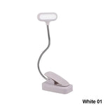 lampe lecture portable pince noire led rechargeable chambre minimaliste