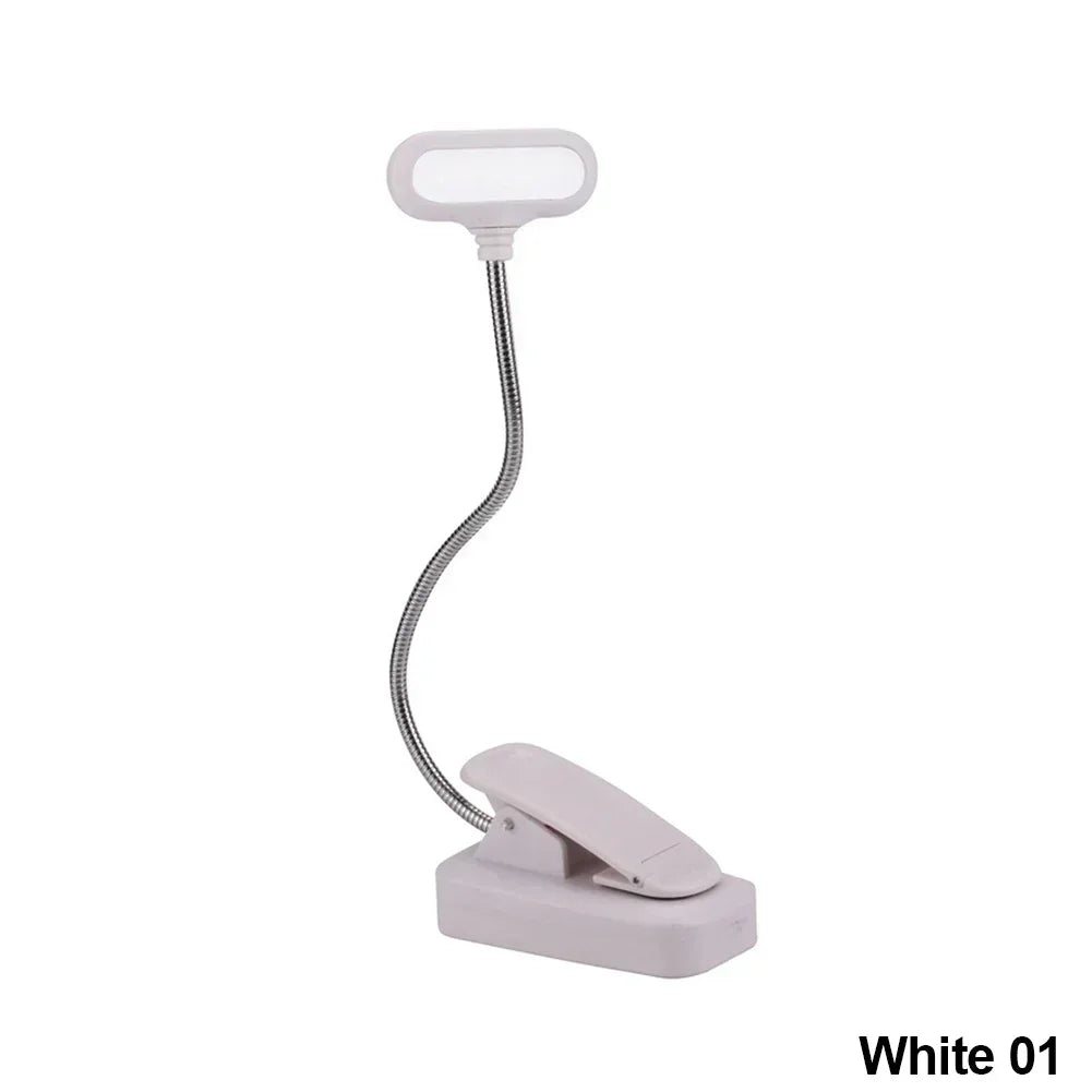 lampe lecture portable pince noire led rechargeable chambre minimaliste