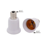 adaptateur lampe culot E17 E27 adhésif blanc moderne base lampe abs matériau