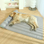tapis refroidissant chien vert maille fine géométrique moderne confortablewasheringtintint