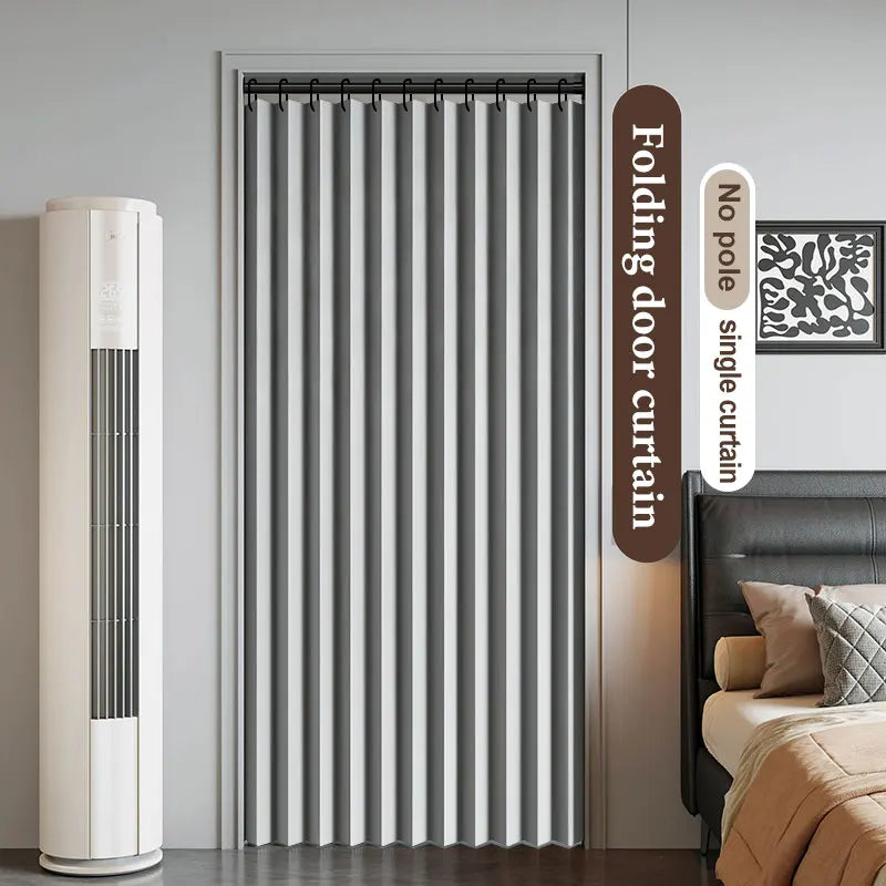 rideau plissé gris moderne polyester opaque 100x200cm 120x200cm 150x200cm 180x200cm 200x200cm 220x200cm