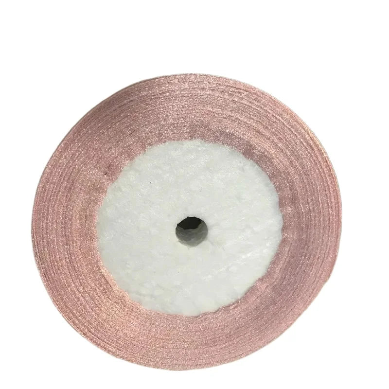 ruban satin rose pâle 6mm 10mm 15mm 20mm 25mm 40mm 50mm gros grain polyester