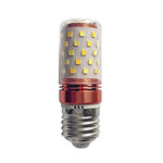 ampoule led transparente cuivre blanc carrés dorés 360° moderne e14 2700k 6500k 250 lumens
