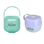 boîte rangement réutilisable moderne rose bleu clair vert pastel violet clair bleu marine sans