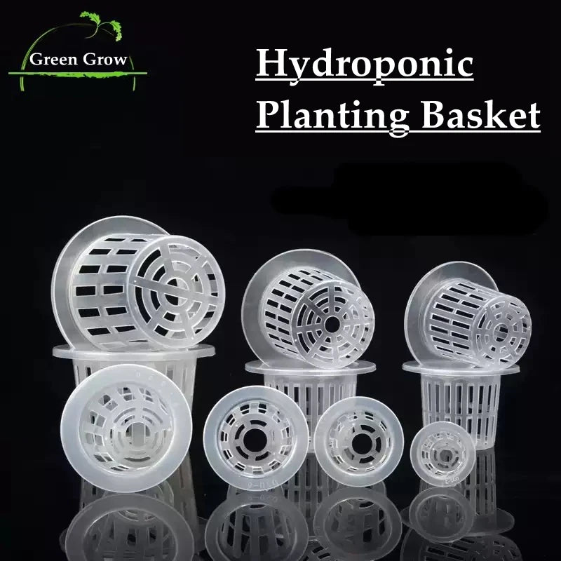 paniers hydroponiques blancs perforations circulaires modernes pots culture plantes aéroponique pépinièreClone
