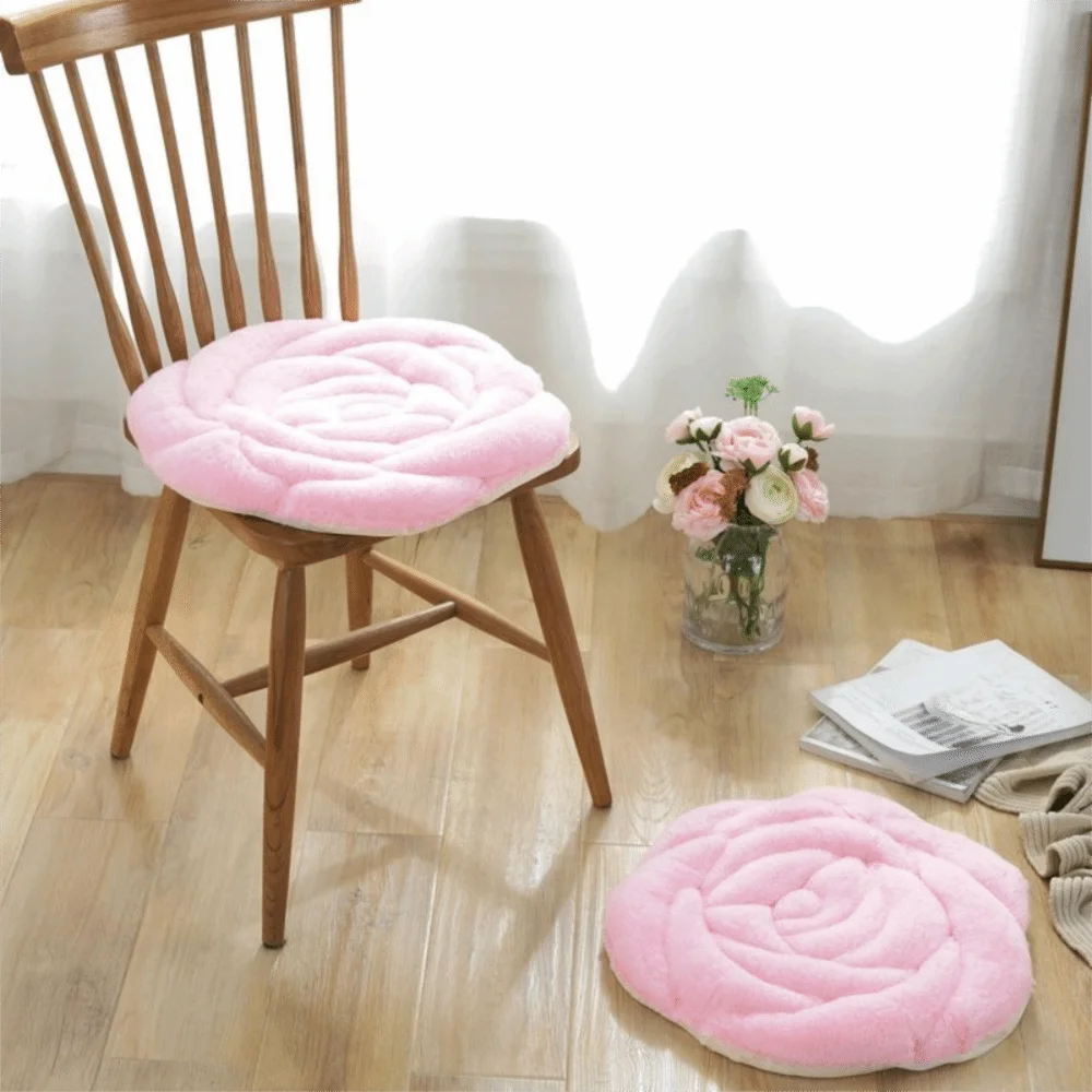 coussin siège rose doux moderne antidérapant mousse pe massage antiplaques 45cm salon