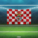 drapeau sport lisboa benfica rouge aigle doré classique intérieur décoration chambre polyester tissage rectangle