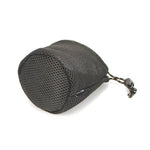 sac rangement nylon noir filet camping utilitaire vaisselle ustensiles portable extérieur