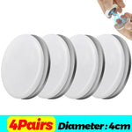 poids magnétiques rideau douche blanc gris moderne adhésif 10 paires 25cm 4cm