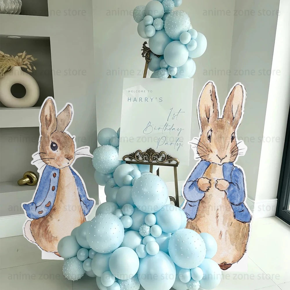 planches découpage figurines animaux dessin animé mariage anniversaire enfant bleu rose duck carton