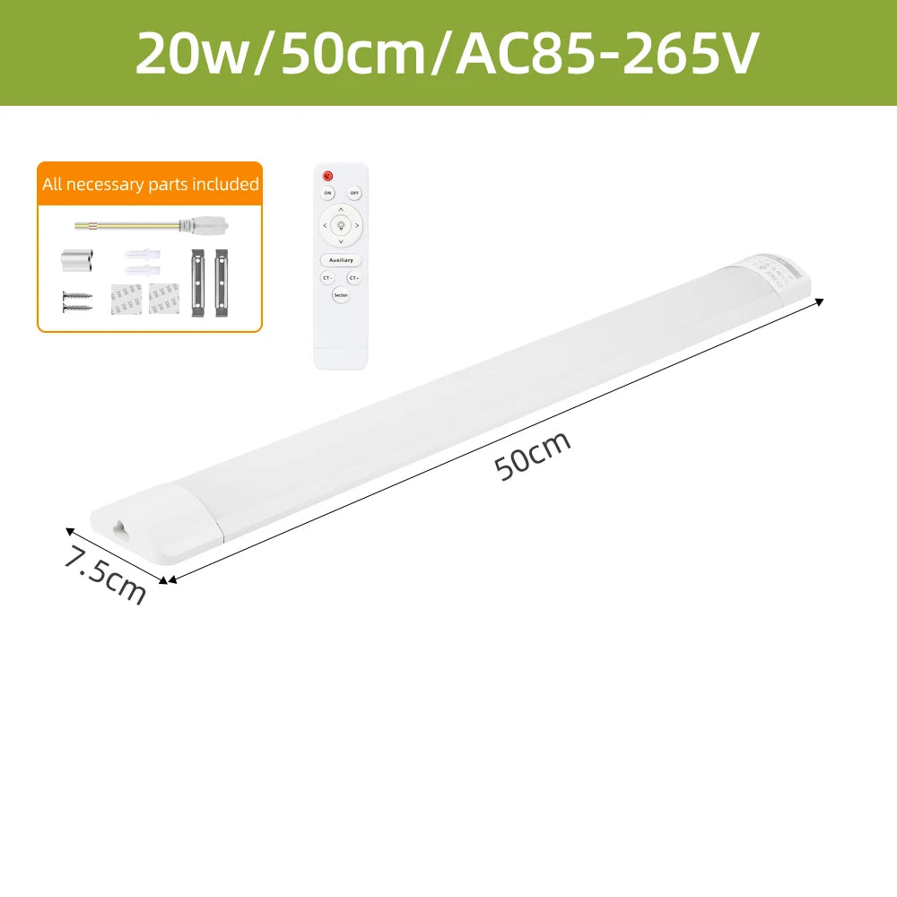 tube led blanc moderne 60cm dimmable adhésif certification rohs ccc