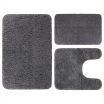 tapis bain mousse mémoire forme moderne rayures horizontales absorbant antidérapant lavable machine extra doux