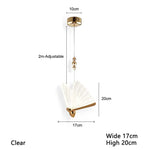Lampes suspendues papillon or blanc moderne salle bain salon chambrehôtel