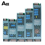 alimentation led 12v 24v 60w 100w 200w 300w 400w transformateur perfo bleu moderne