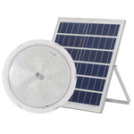 lampe solaire moderne blanc points lumineux télécommande panneau solaire auto installationextérieurintérieur