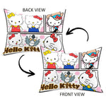 taies d'oreiller hello kitty dessins animés rose blanc jaune bleu gris 30x50cm 40x60cm 50x70cm