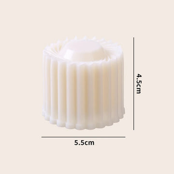 moule dessert fleur corolle radial rainures verticales transparence opaques asiatique traditionnel
