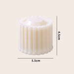 moule dessert fleur corolle radial rainures verticales transparence opaques asiatique traditionnel