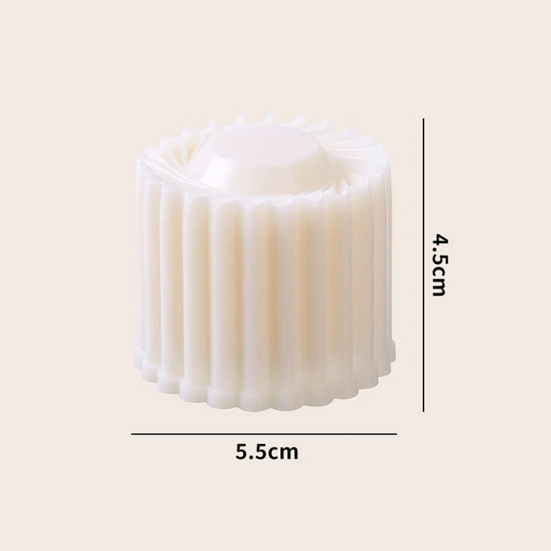 moule dessert fleur corolle radial rainures verticales transparence opaques asiatique traditionnel