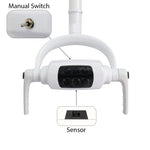 lampe dentaire blanche moderne capteur interrupteur vis fixée équipement dentaire phẫu thuật