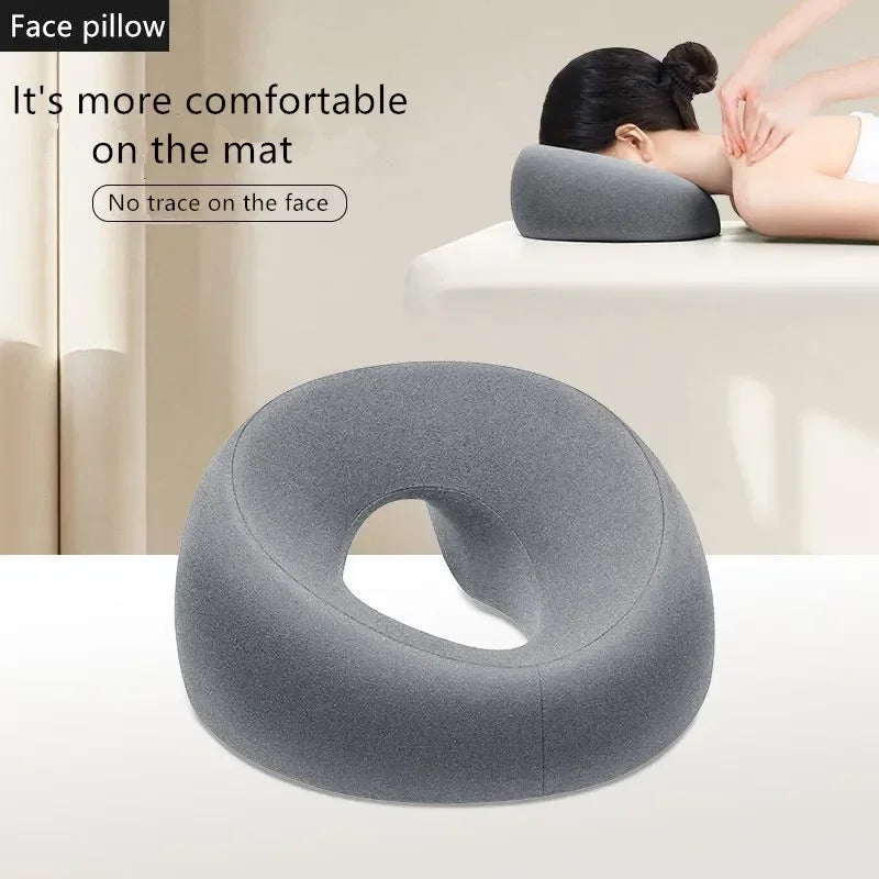 coussin donut mousse mémoire forme ergonomique confort cou hanches voyage massage literie
