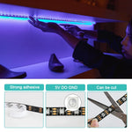 ruban led multicolore ip65 ip67 ws2812b 5v adhésif moderne 30leds 60leds rgb