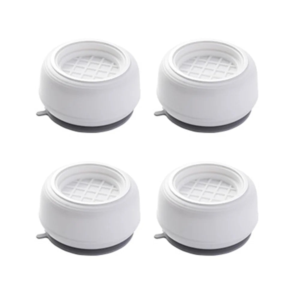 supports machine laver moderne vert blanc antivibration suction rondements grilles matière plastique