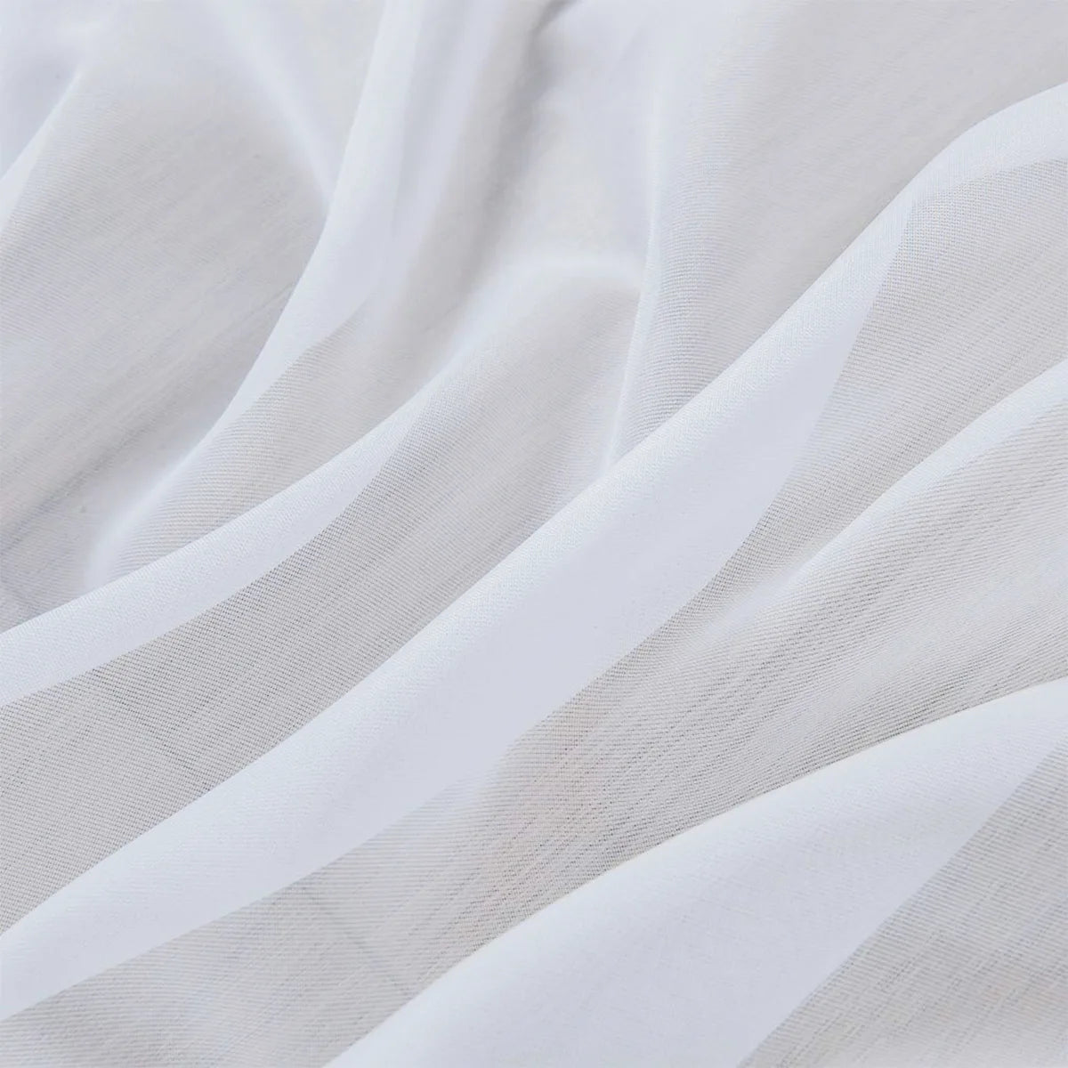 rideau gris moderne polyester transparent 132x241cm 2pièces chambre salon decoration
