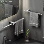 porte serviettes mural gris métallisé texture rugueuse support mural moderne fixé mur serviettes