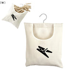 sac rangement pinces linge crochet suspendu tissu imprimé utilitaire fenêtre transparente minimaliste