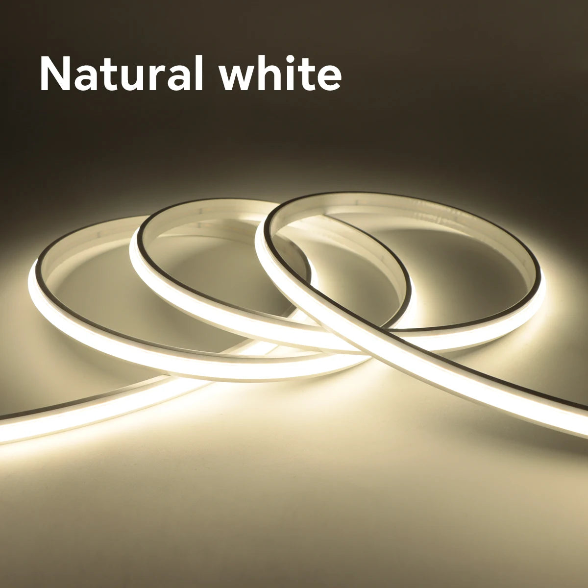 ruban led blanc 9mm 24v super lumineux étanche moderne cuisine sdb étage